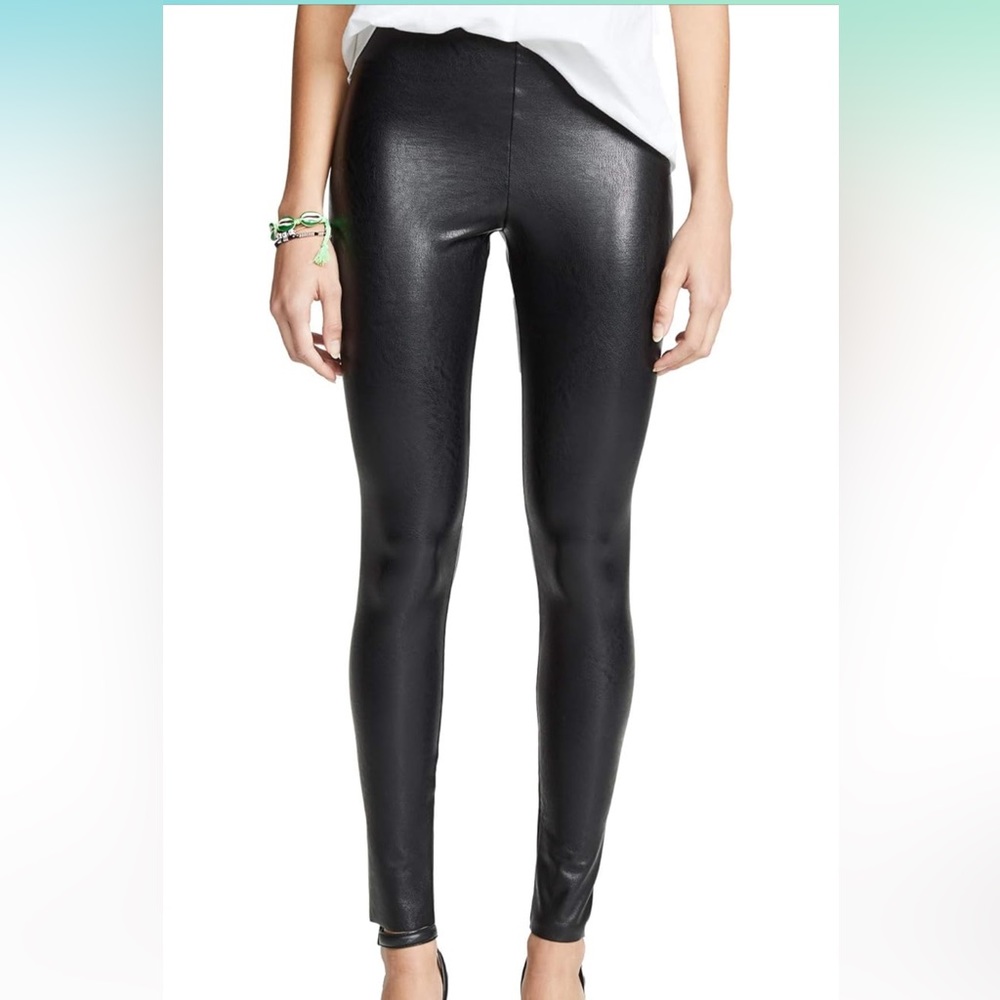 commando Women's Perfect Control Faux Leather Leggings NEVER WORN